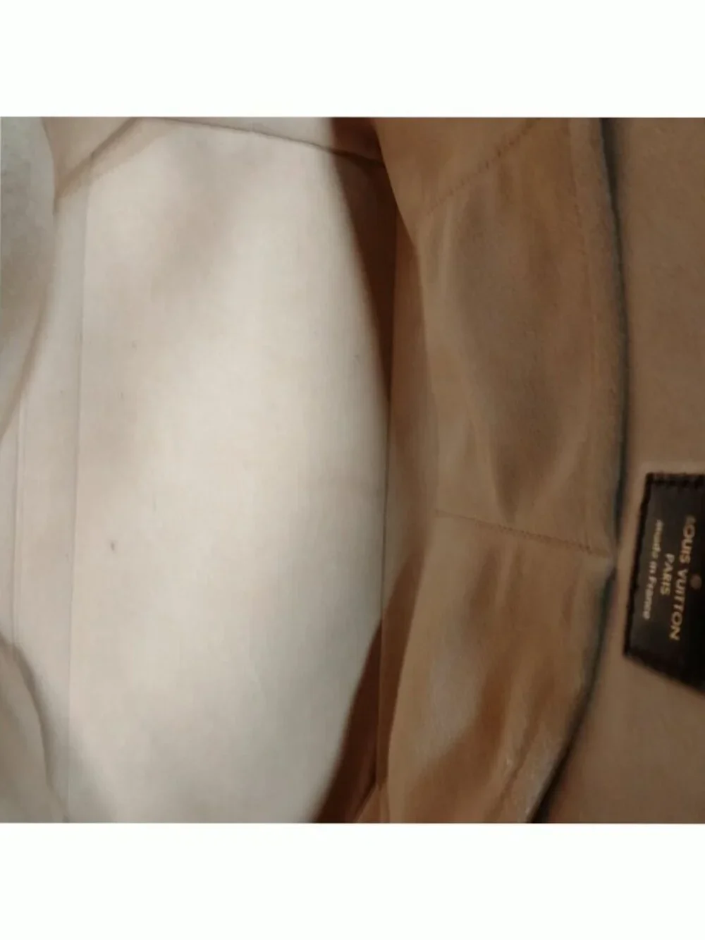 Authentic Louis Vuitton Jersey Damier Ebene Crossbody Tote Bag - Picture 11 of 16